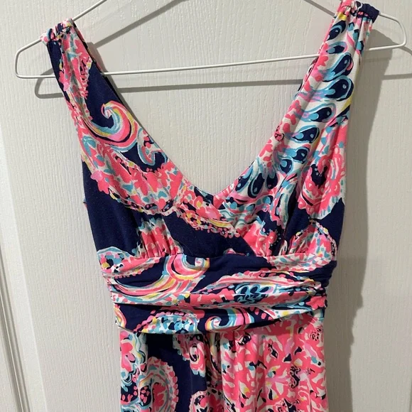 Lilly Pulitzer Sloane Maxi Dress in Paisley Halibut Print - Picture 7 of 10